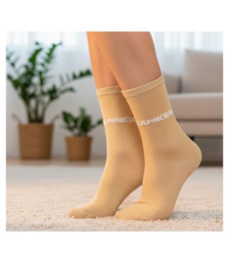Chaussettes Femme Lurex Message Humoristique