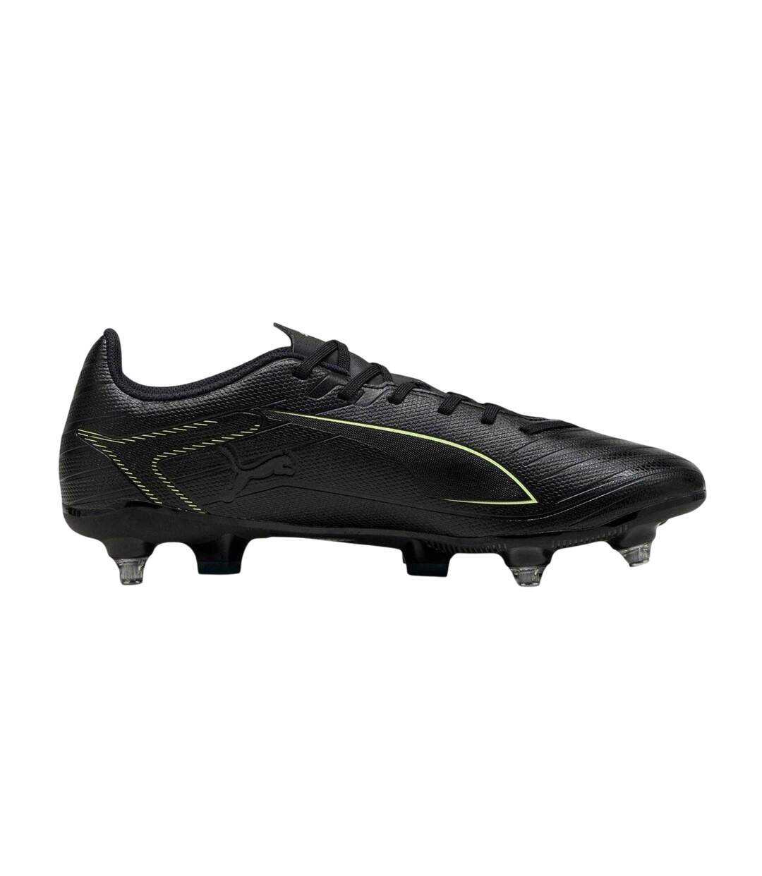 Mens Ultra 6 Soft Ground Football Boots  Black Puma-1