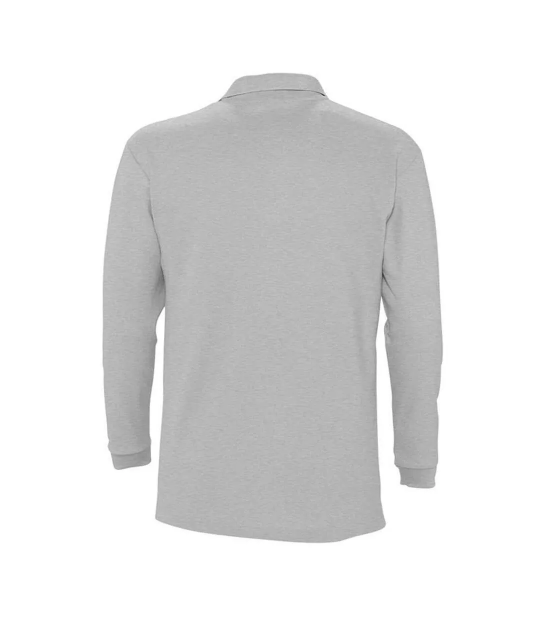 Polo Winter Homme Gris Chiné SOLS-2
