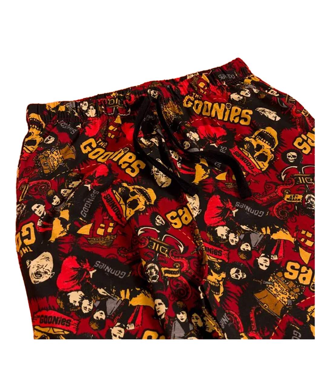 Mens Characters Lounge Pants Orange The Goonies-4