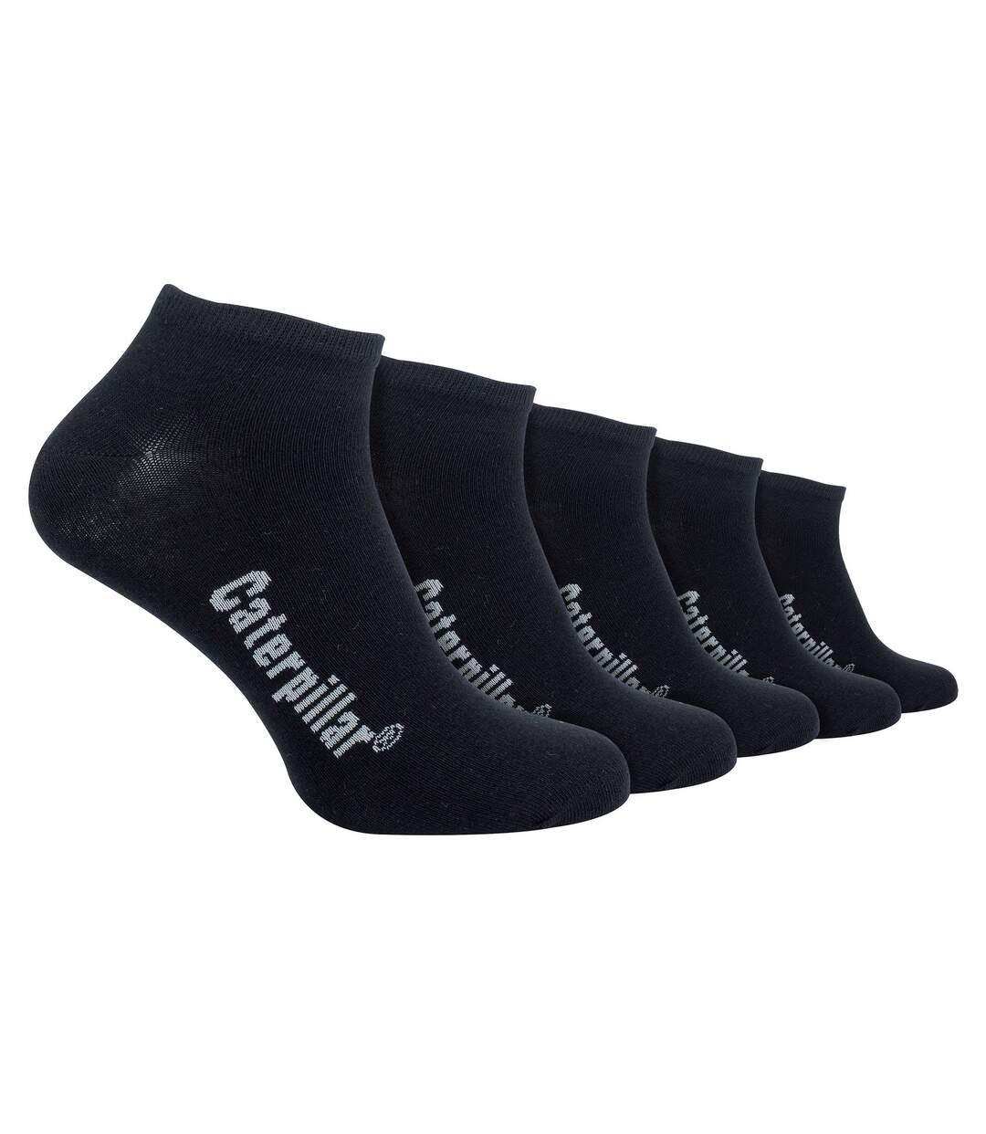 Mens 5 Pack Cotton Rich Trainer Work Socks-1