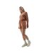 Short F324 Femme Marron 4F-1