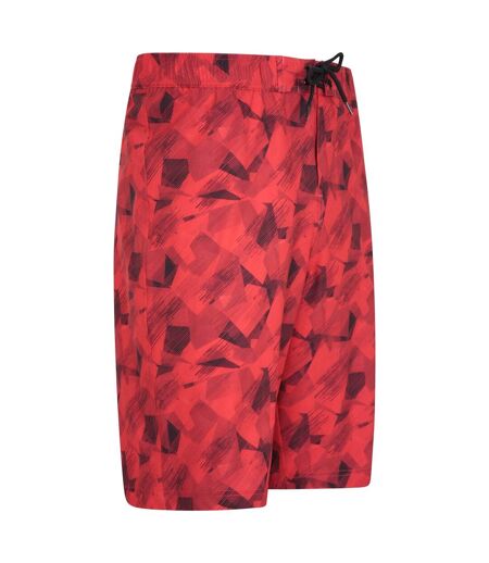 Mens Printed Swim Shorts Red Mountain Warehouse