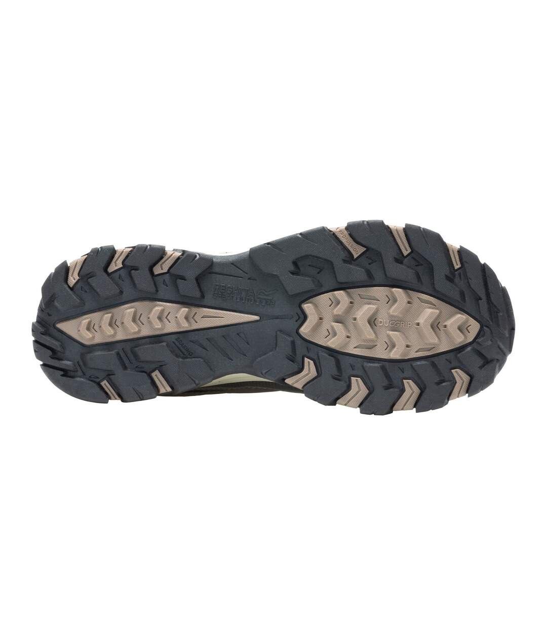 Bottines De Marche Holcombe Femme Kaki Foncé Marron Foncé Regatta-4