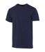 Unisex Adult Organic T-shirt Navy Elevate-3