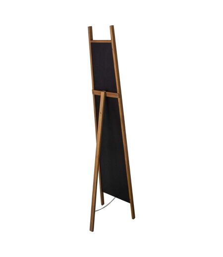 Echelle en bois avec ardoises 39 x 35.5 x150 cm