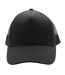 Brushed Cotton 5 Panel Trucker Cap Black XD Collection-1