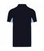 Kariban Mens Flag Polycotton Pique Polo Shirt (Navy/Sky Blue) - UTPC6433
