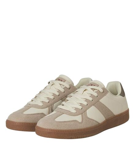 Baskets Valencia Homme Gris Savane Brun Clair Jack And Jones