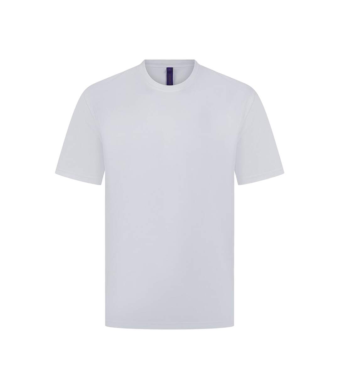 Unisex Adult Coolplus Moisture Wicking T-shirt White Henbury-1
