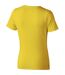 Elevate Womens/Ladies Nanaimo Short Sleeve T-Shirt (Yellow)