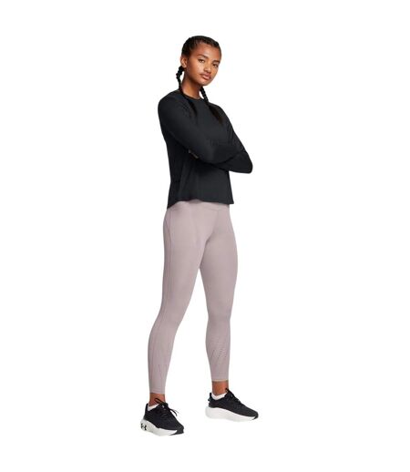 Legging Launch Femme Gris Under Armour