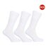 Chaussettes très larges homme blanc Simply Essentials-1