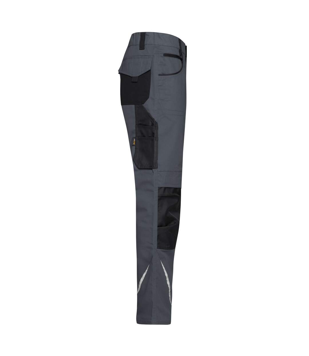 Pantalon De Travail Homme Carbone Noir James And Nicholson-4