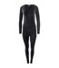 Ensemble Sous-vêtement Thermique 2rcg Femme Noir Brugi-1