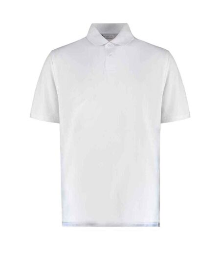 Polo homme blanc Kustom Kit