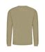 AWDis Just Hoods AWDis Unisex Crew Neck Plain Sweatshirt (280 GSM) (Natural Stone) - UTRW2014