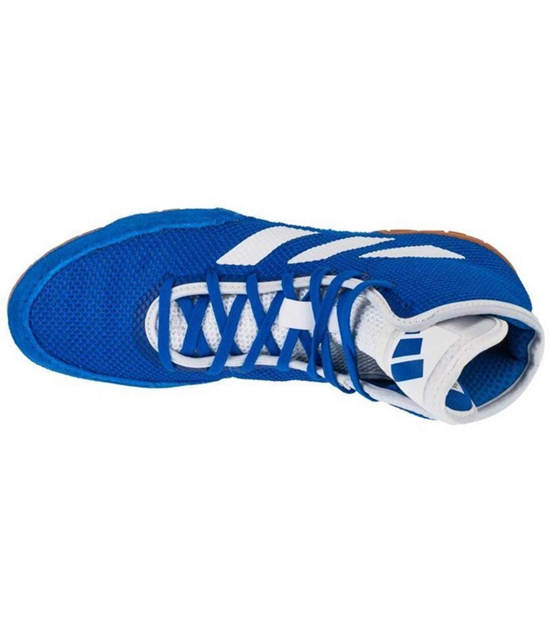 Chaussures Lutte Tech Fall 2.0 Homme Bleu Blanc Adidas-3