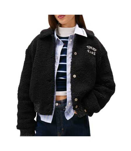 Veste noire femme tommy hilfiger varsity