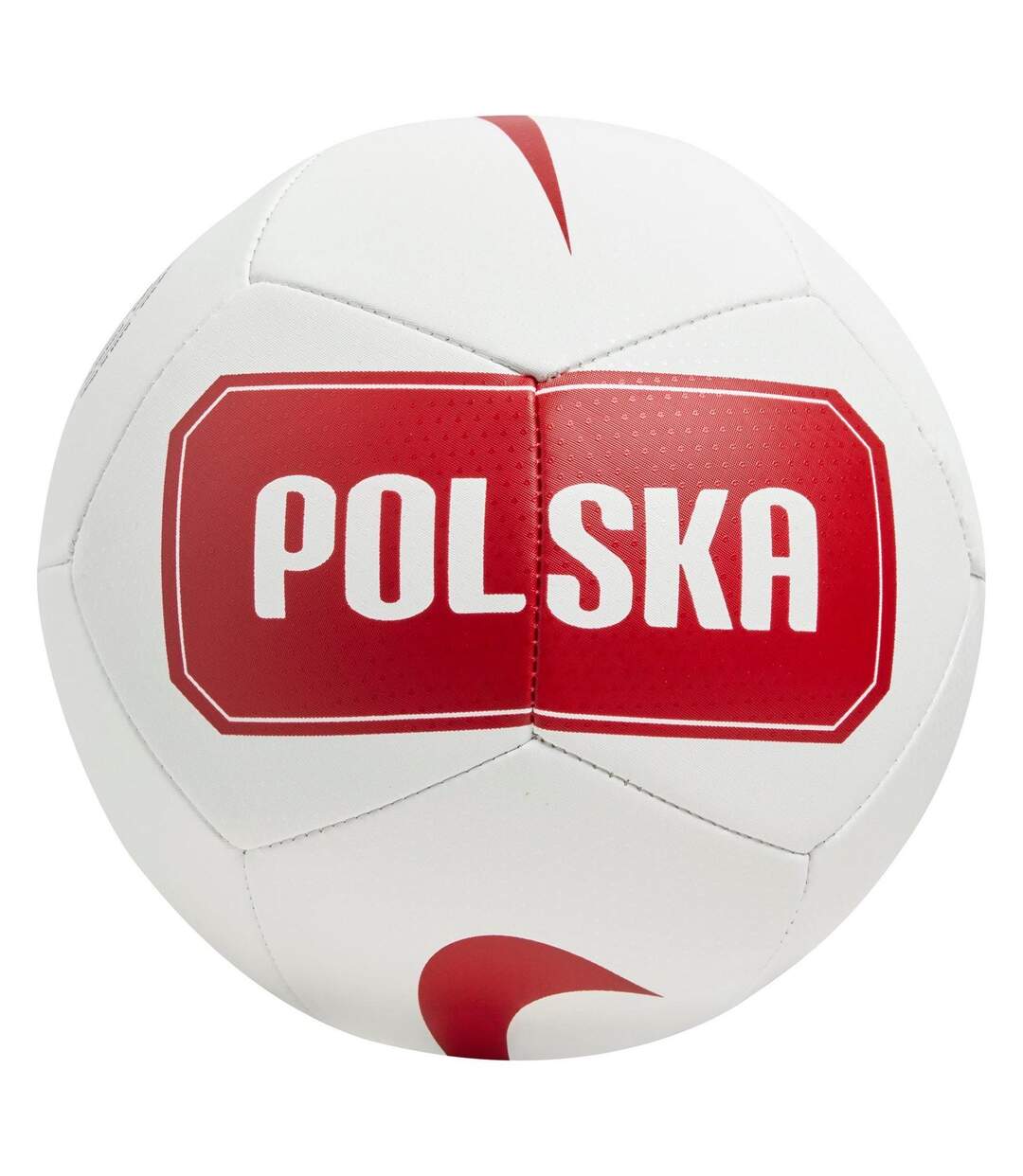 Ballon De Foot Motif/style Nike Taille 1 Blanc Rouge Poland FA-1