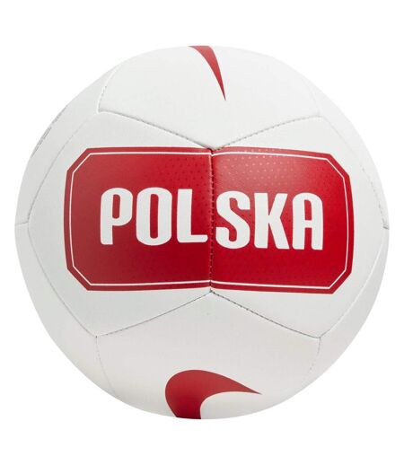 Ballon De Foot Motif/style Nike Taille 1 Blanc Rouge Poland FA