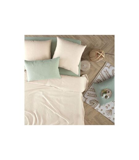 Housse de Couette Lin Adorable 240x220cm Beige Lin