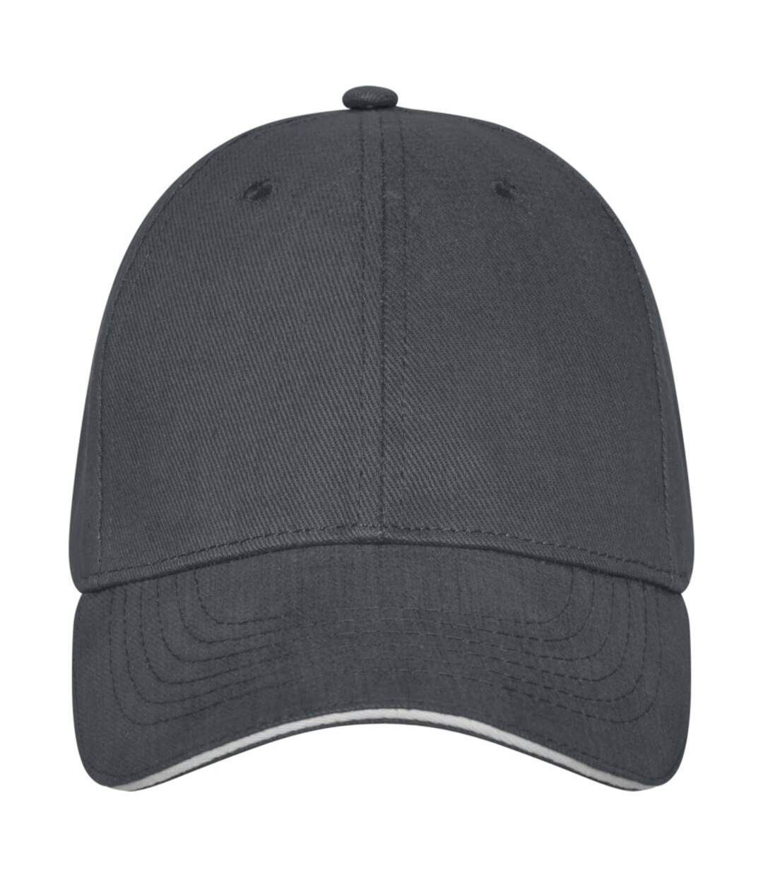 Casquette darton sandwich adulte gris pâle Elevate-1