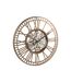 Paris Prix - Horloge Murale Design chiffres Romains 60cm Or