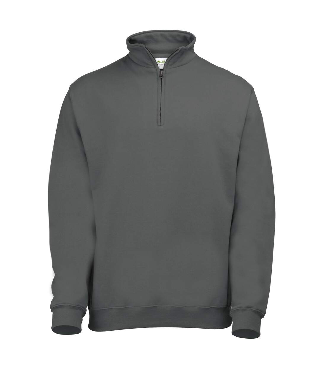 Sweatshirt à fermeture zippée homme gris foncé Awdis