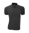 Gildan Mens DryBlend Adult Sport Double Pique Polo Shirt (Black) - UTBC3191