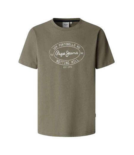 T-Shirt kaki homme pepe jeans originals