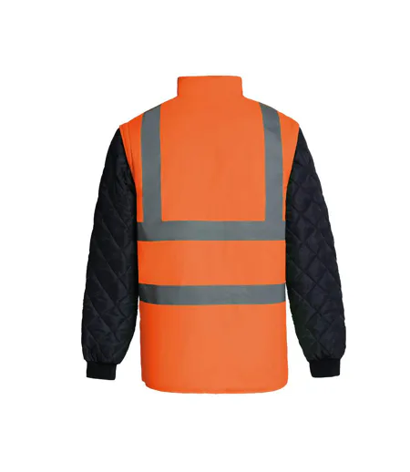 Doudoune homme orange fluo Yoko