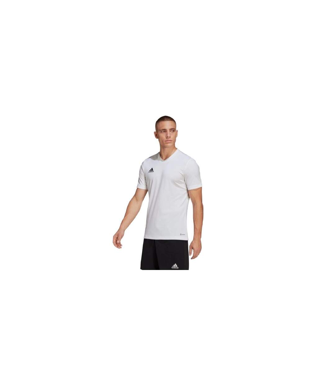 Maillot Motif/style Logo Entrada Homme Blanc Adidas-1