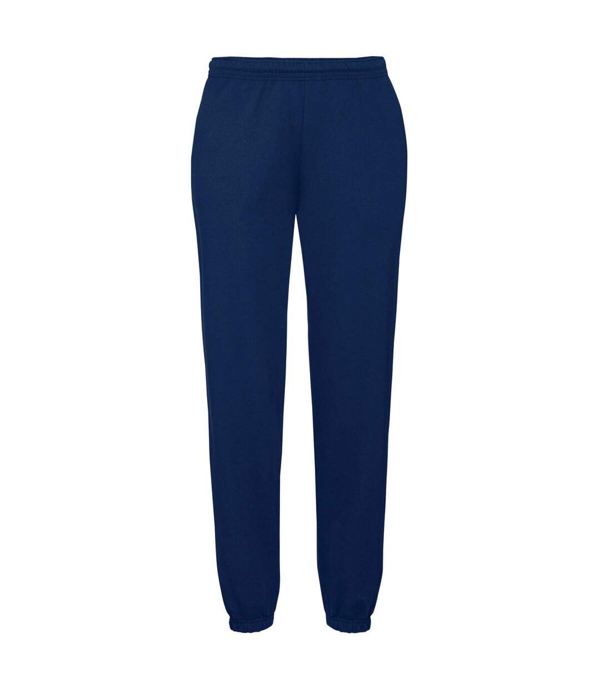Fruit Of The Loom Mens Elasticated Cuff Jog Pants/Jogging Bottoms (Navy)