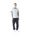 T-shirt Motif/style Ringer Homme Bleu Clair Pretty Green-4