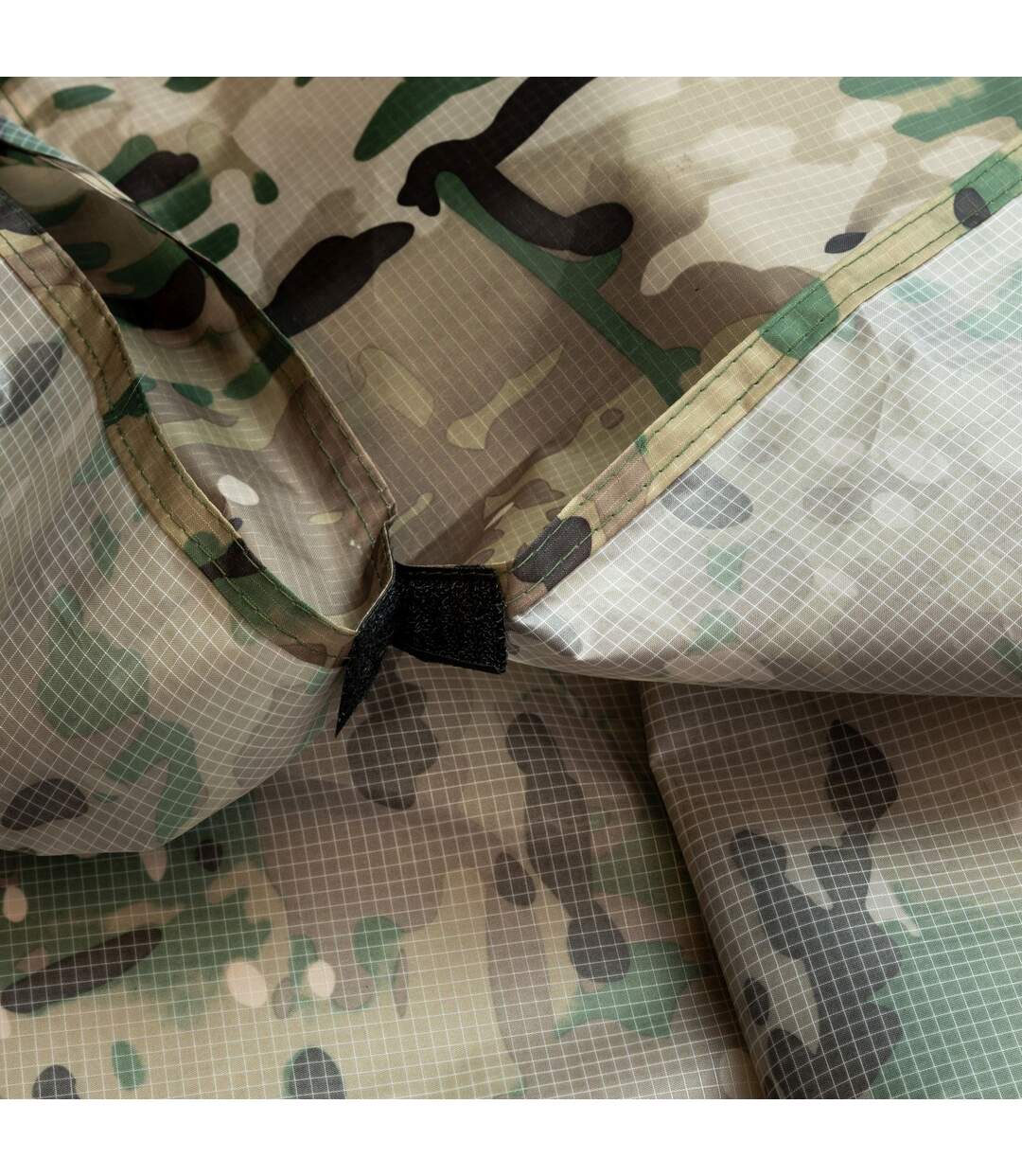 Poncho Motif/style Camouflage Homme Vert Mil-Com-3