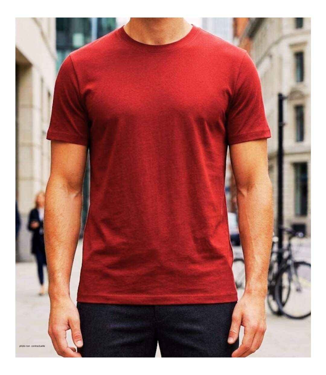 Tee - shirt uni ras du cou 510110U002-1