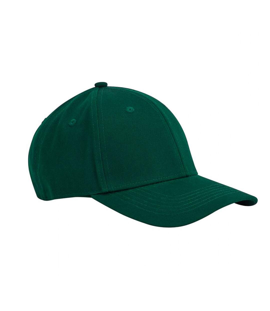 Casquette De Baseball Earthaware Vert Bouteille Beechfield-1