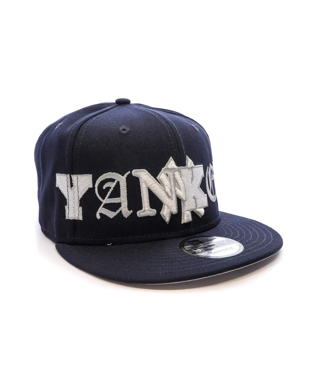 Casquette Noire Homme New Era Typography - M/L-2