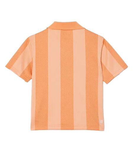 Mens Rolandgarros Edition Polo Shirt Orange Lacoste