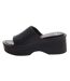 Womens/ladies petal blown eva wedge sandals black Rocket Dog