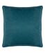 House of bloom piped poppy cushion cover 43cm x 43cm teal Wylder