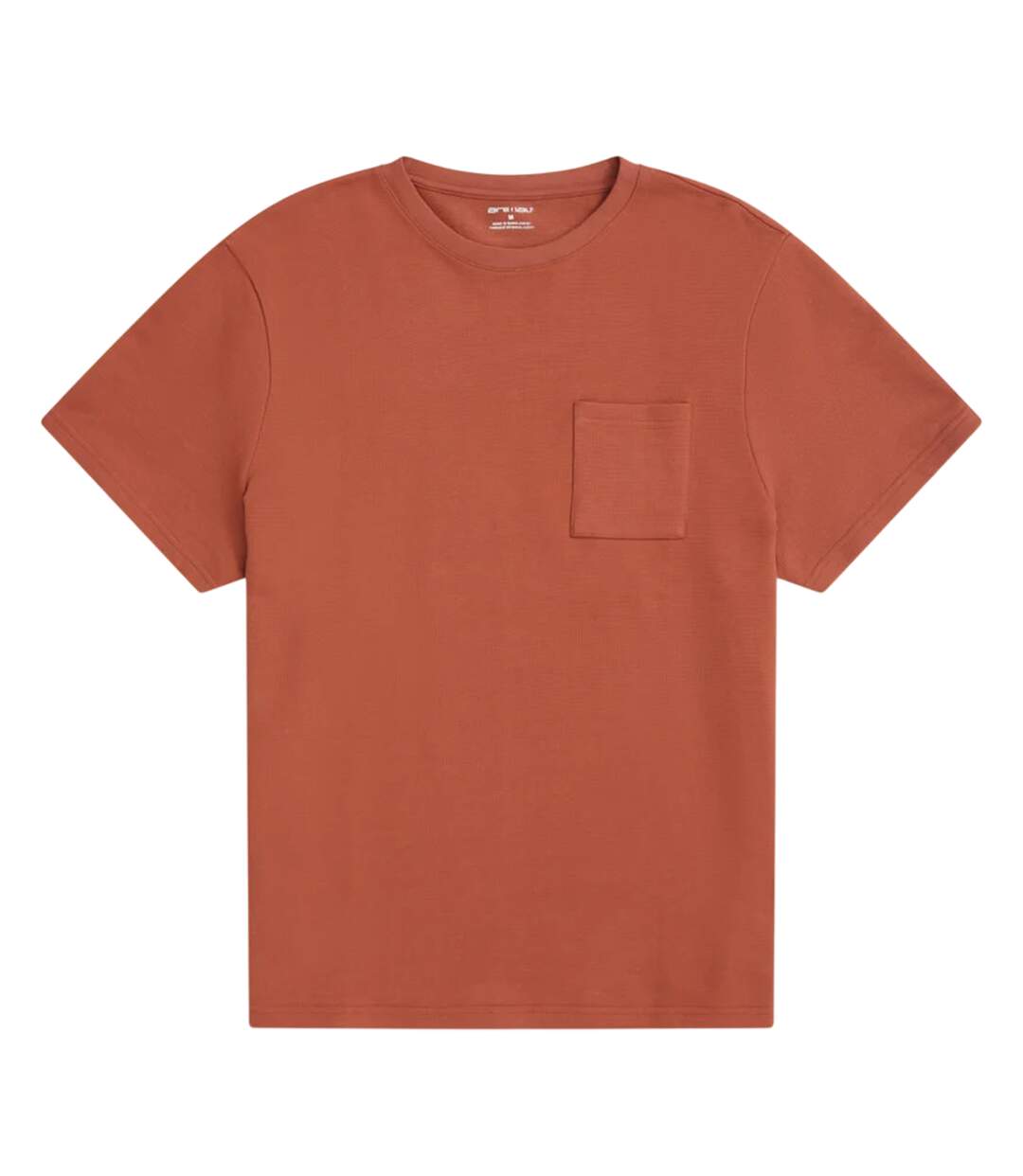 T-shirt Motif/style Texturé Homme Rouille Animal-1