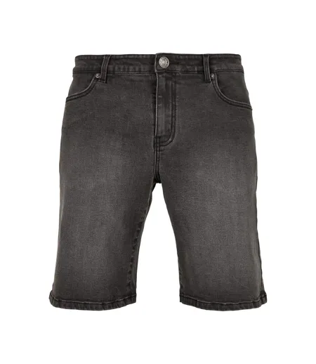 Short En Jean Homme Noir Délavé Urban Classics