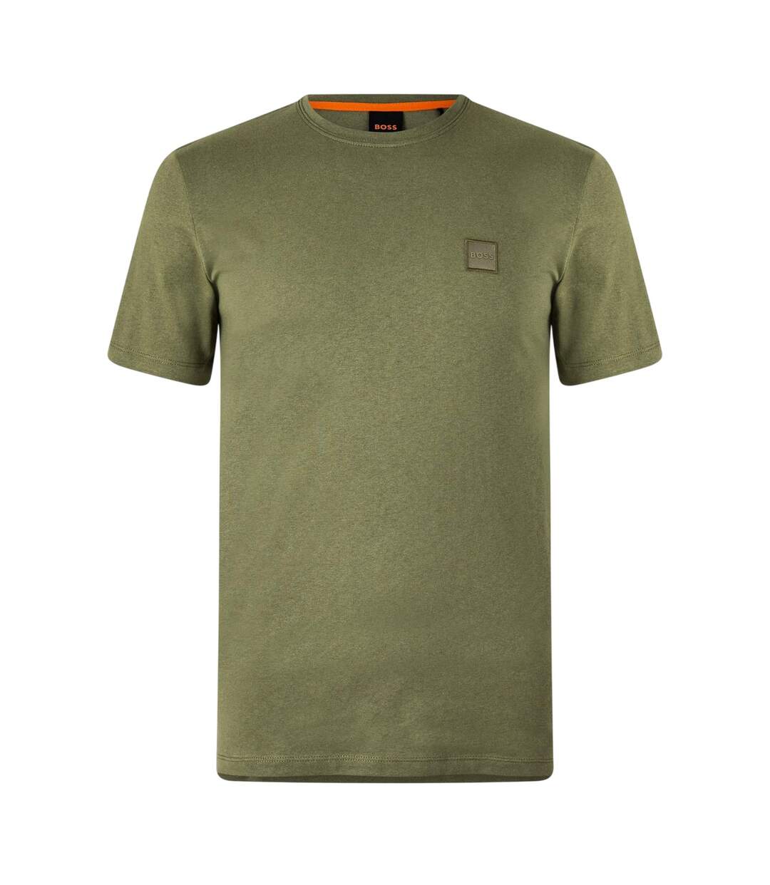 Mens Orange Premium Cotton T-shirt Sage Boss-2