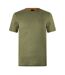 Mens Orange Premium Cotton T-shirt Sage Boss-2