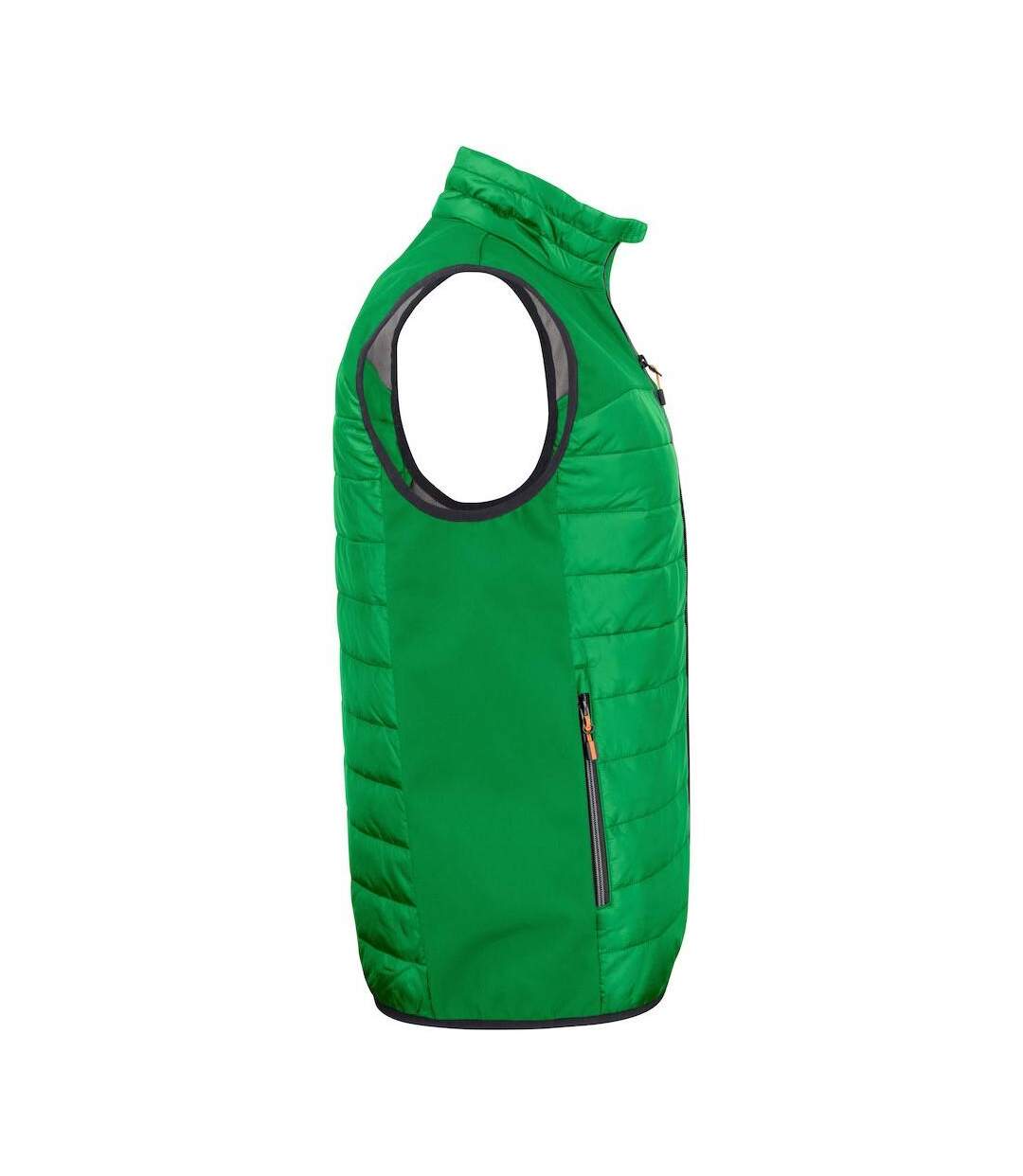 Mens Expedition Gilet Fresh Green Printer-4