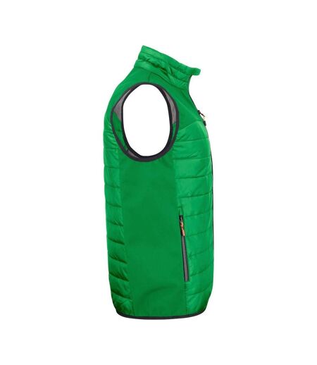 Mens Expedition Gilet Fresh Green Printer