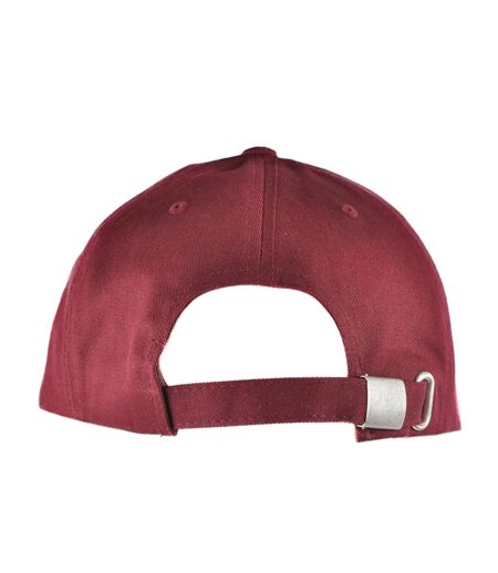 Casquette baseball adulte unisexe bordeaux Nutshell