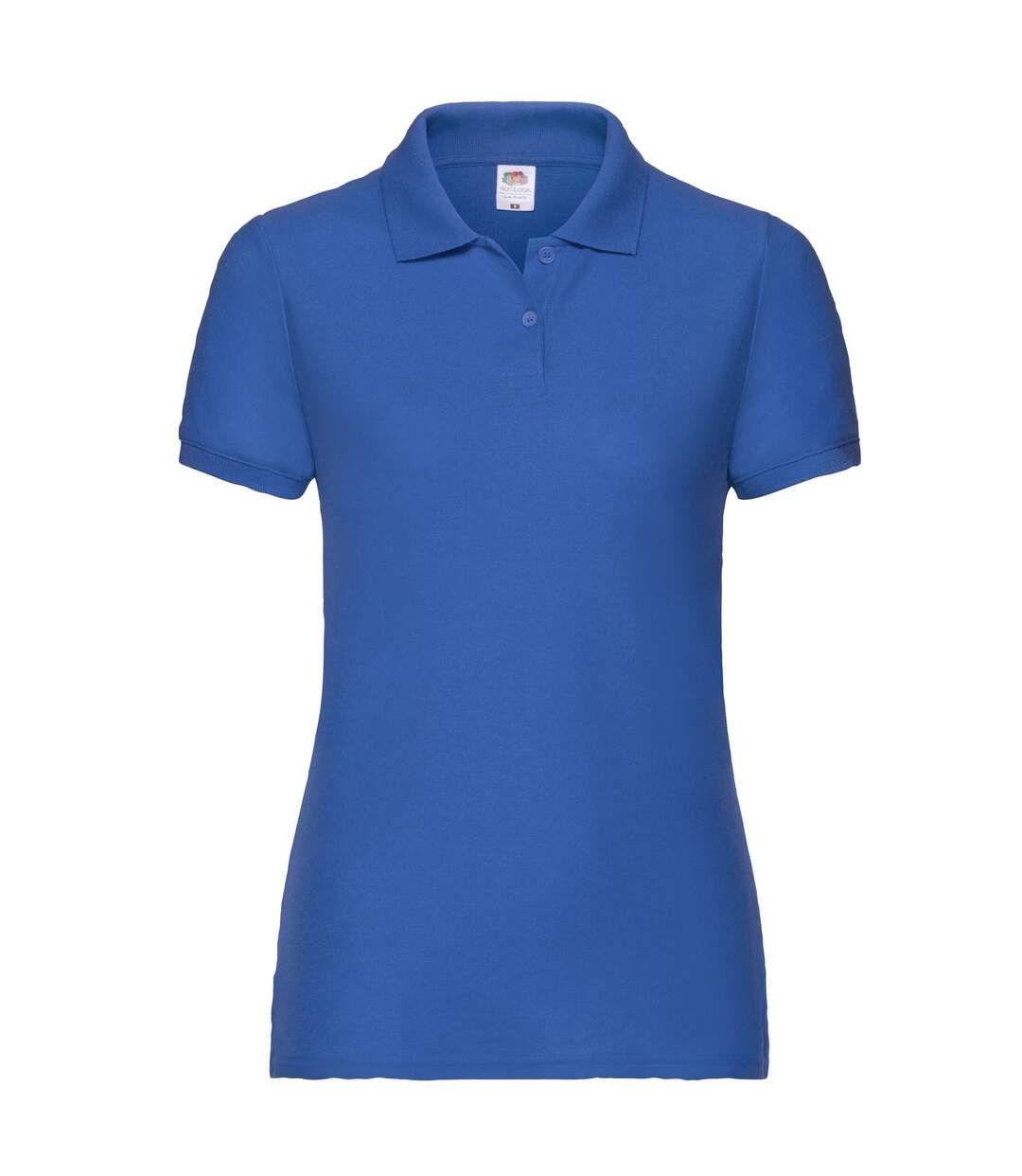 Polo Femme Bleu Roi Fruit Of The Loom-1